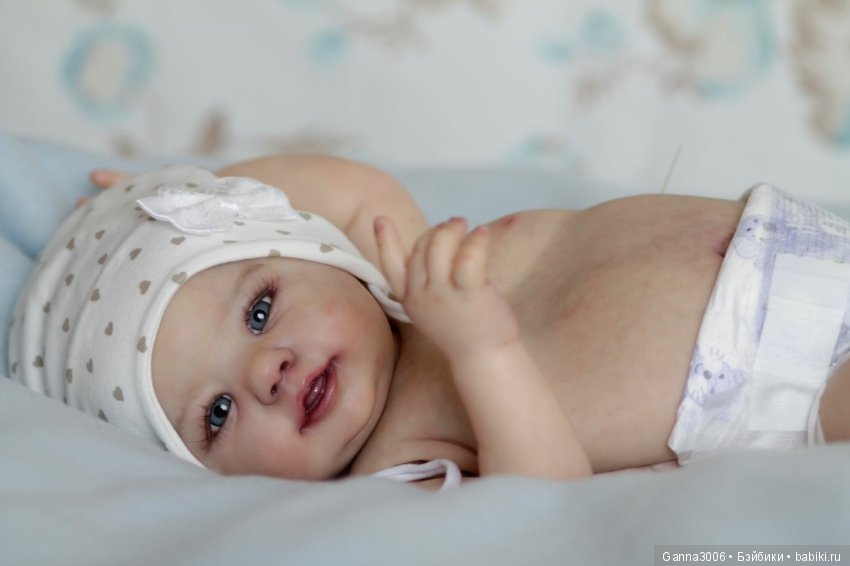 Прототип Abigail Smiling by Laura Tuzio Ross 1 часть в процессе работы