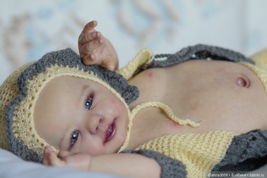 Прототип Abigail Smiling by Laura Tuzio Ross 1 часть в процессе работы (фото 7)