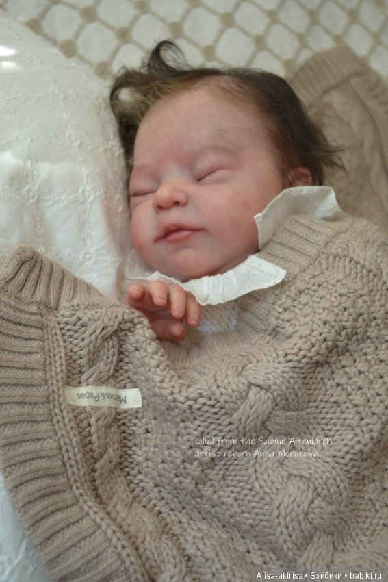Малышка Лилисоль. Кукла реборн Анны Морозовой