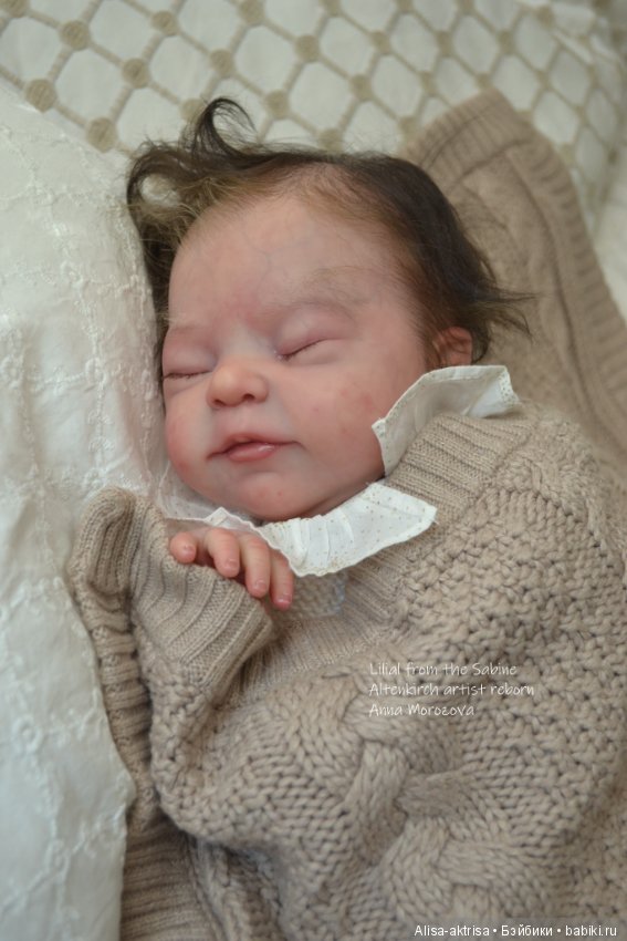 Малышка Лилисоль. Кукла реборн Анны Морозовой