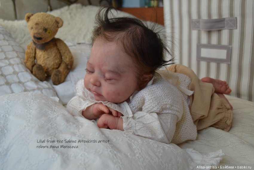 Малышка Лилисоль. Кукла реборн Анны Морозовой (фото 7)