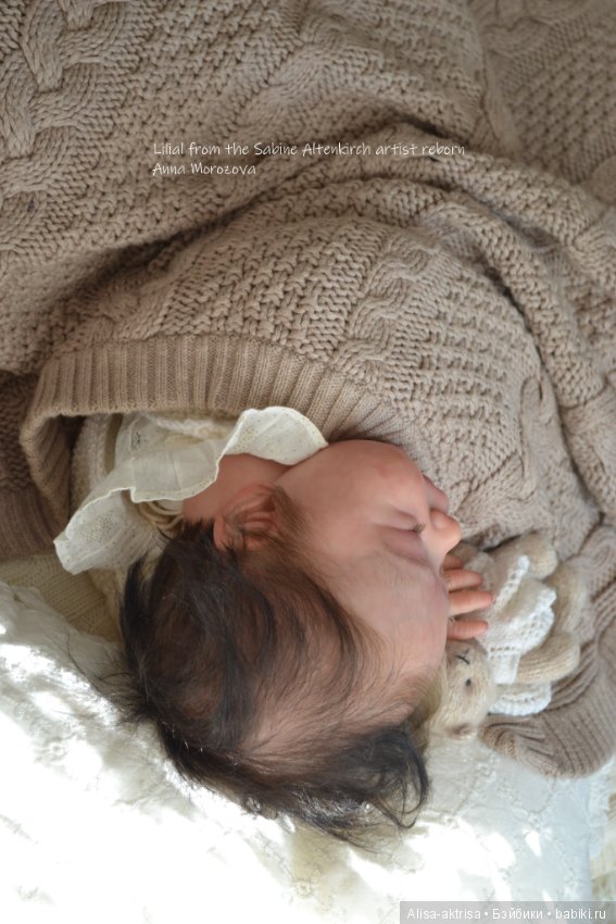Малышка Лилисоль. Кукла реборн Анны Морозовой