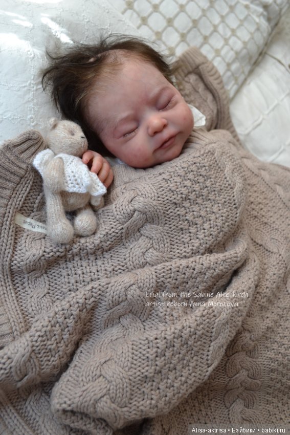 Малышка Лилисоль. Кукла реборн Анны Морозовой