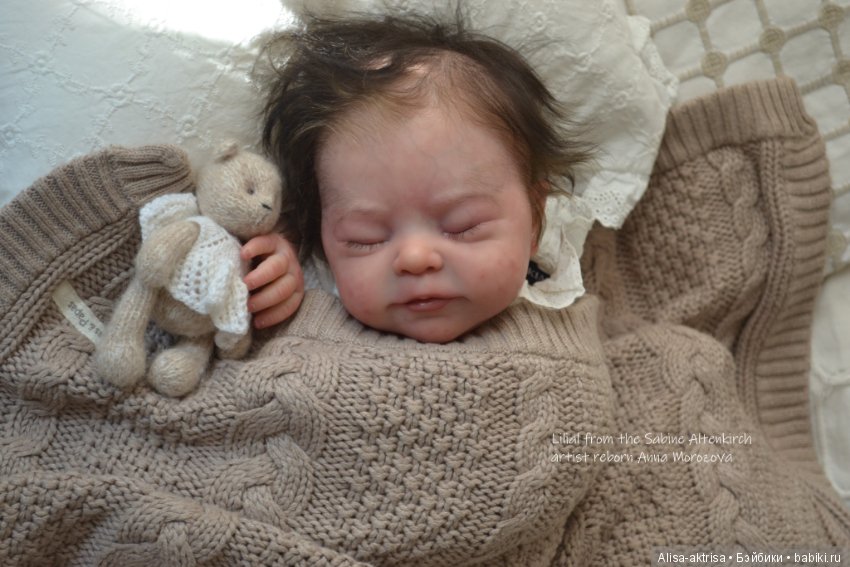 Малышка Лилисоль. Кукла реборн Анны Морозовой