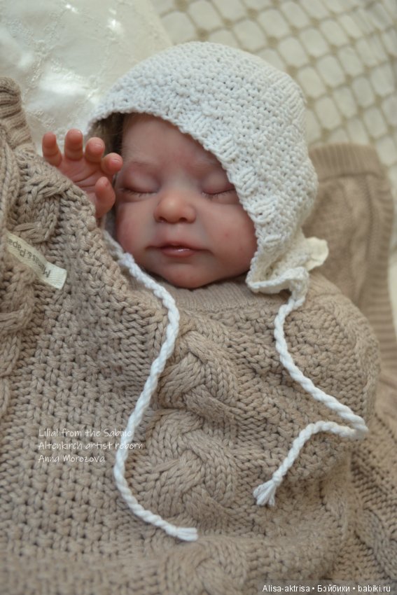 Малышка Лилисоль. Кукла реборн Анны Морозовой