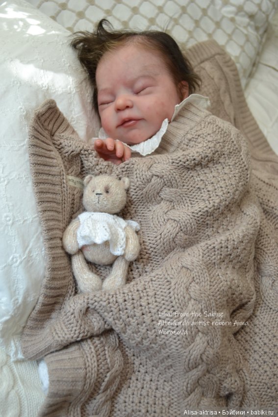 Малышка Лилисоль. Кукла реборн Анны Морозовой