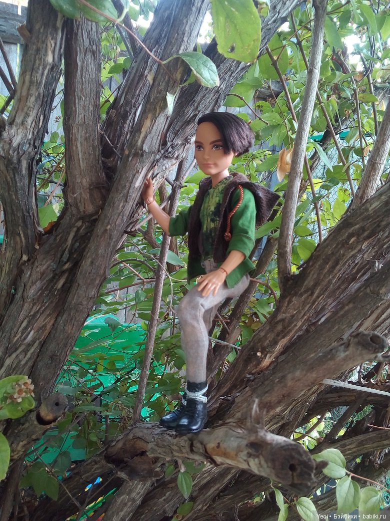 Хантер на природе и верхом на ламе (фото 9)