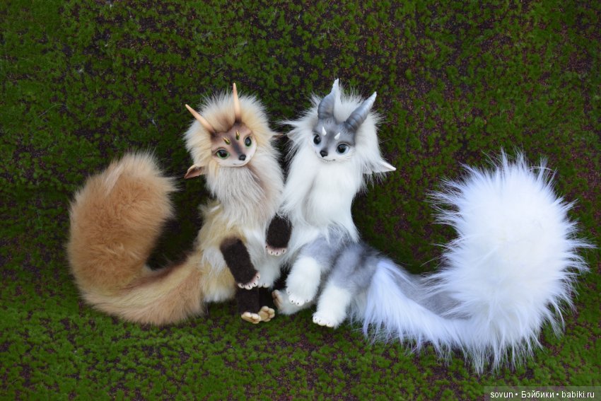 Новые звери в смешанной технике (фото 9)