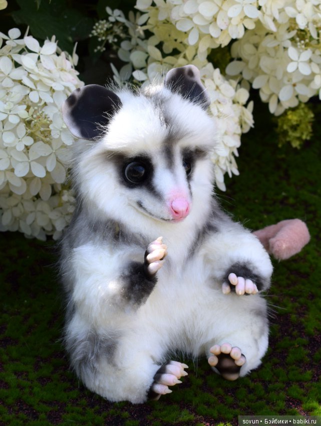 Новые звери в смешанной технике