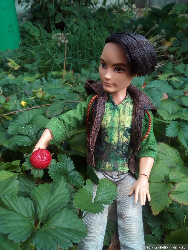 Хантер на природе и верхом на ламе (фото 4)