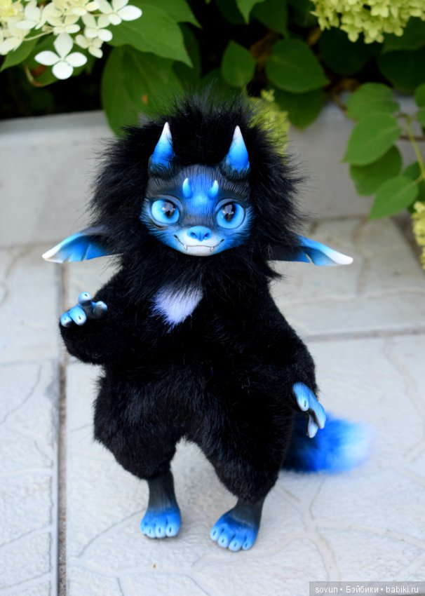 Новые звери в смешанной технике