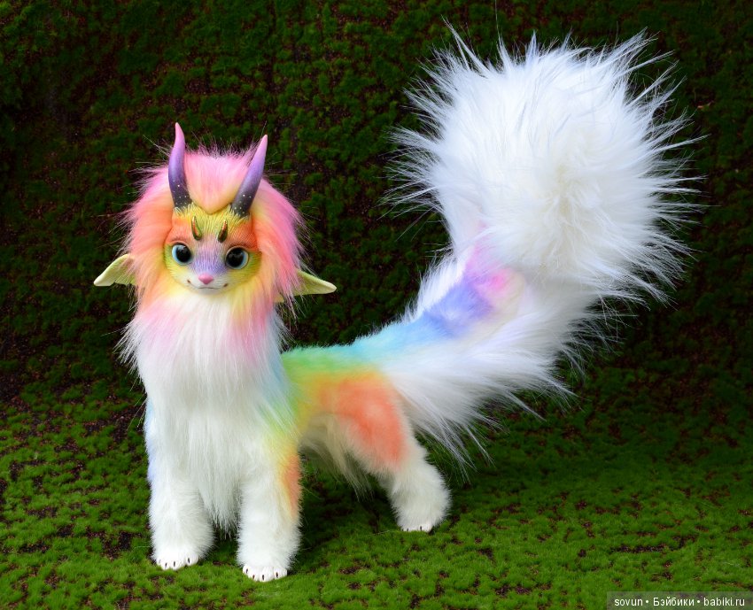 Новые звери в смешанной технике