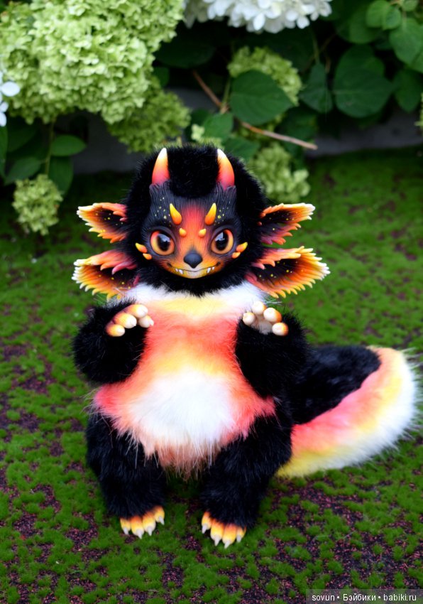 Новые звери в смешанной технике