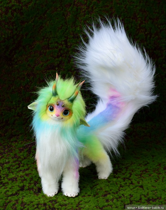 Новые звери в смешанной технике