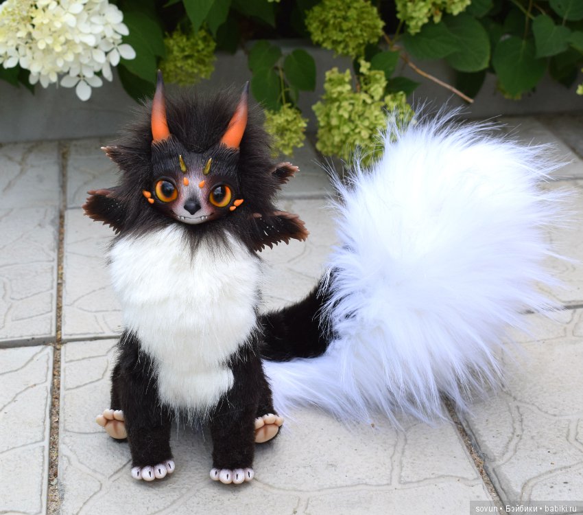 Новые звери в смешанной технике