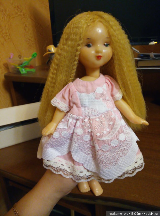 Восстановление куклы — Ремонт кукол СССР и ГДР (немок): чернота (фото 2)