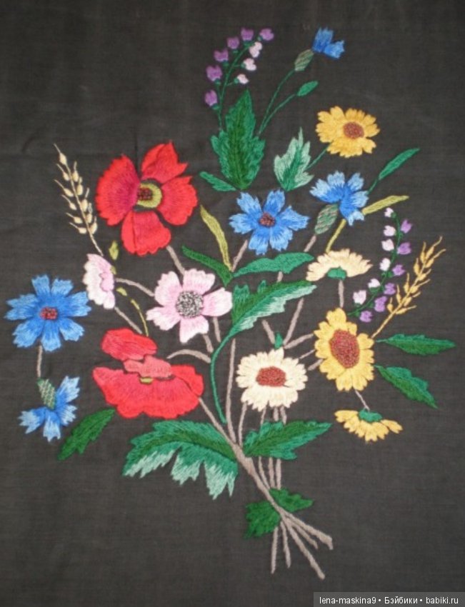 Как шикарно умели вышивать наши бабушки