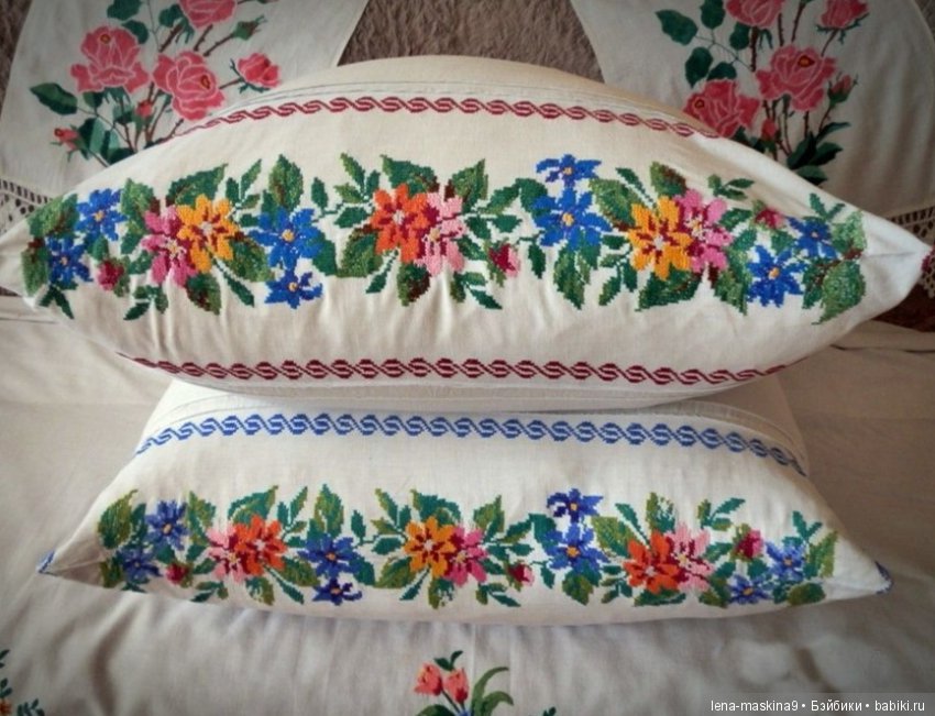 Как шикарно умели вышивать наши бабушки