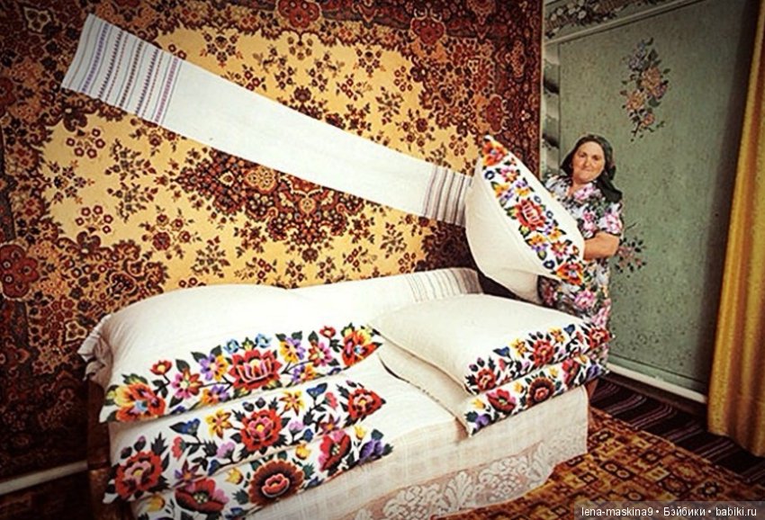 Как шикарно умели вышивать наши бабушки