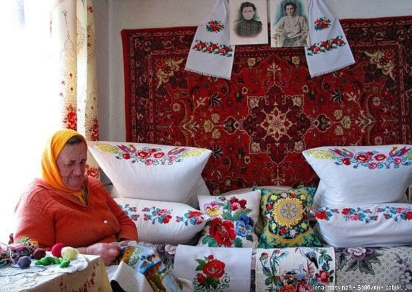 Как шикарно умели вышивать наши бабушки