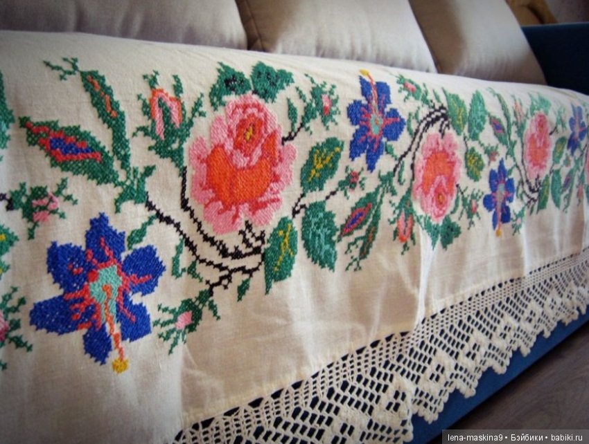 Как шикарно умели вышивать наши бабушки
