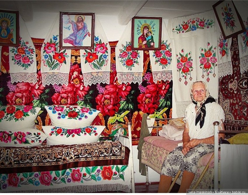 Как шикарно умели вышивать наши бабушки