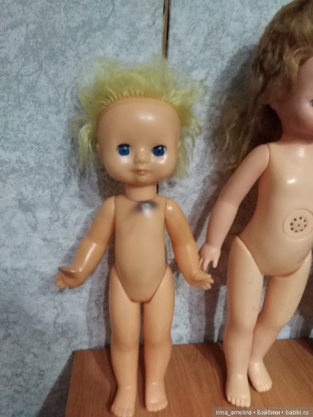 Неизвестные куколки — Игрушки СССР и советского детства: резиновые (фото 3)
