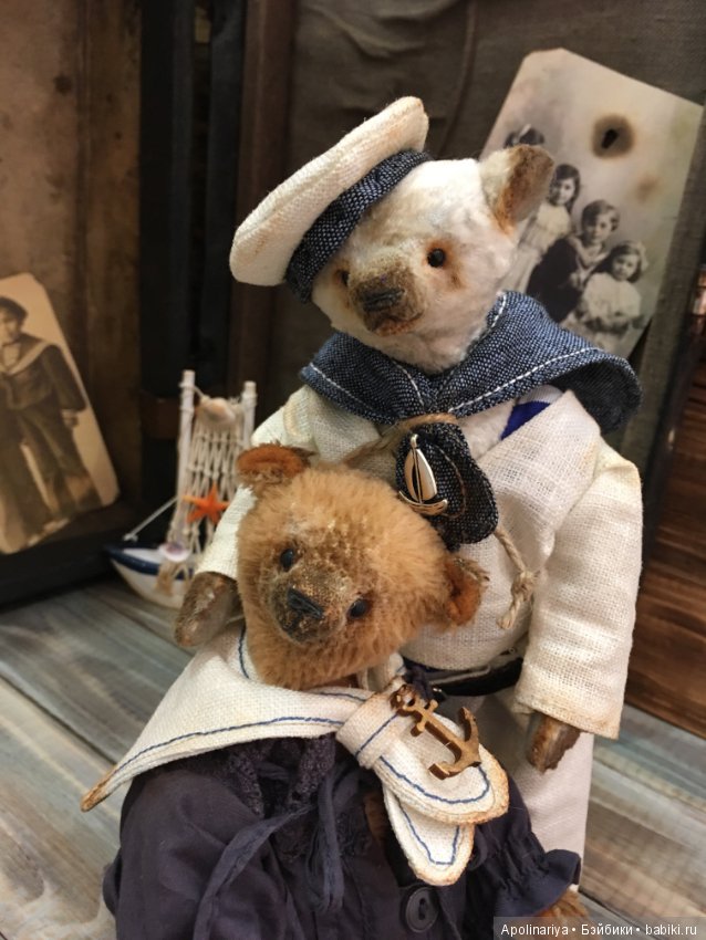 Моряк и морячка — Авторские мишки Тедди и друзья: фото (фото 9)