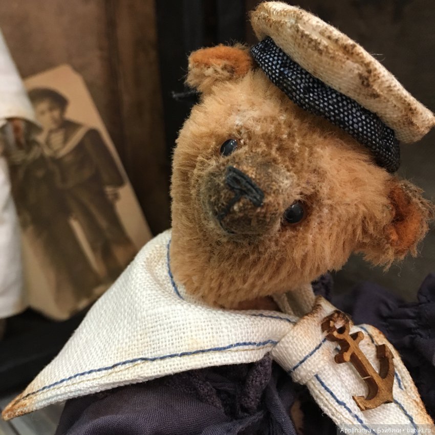 Моряк и морячка — Авторские мишки Тедди и друзья: фото (фото 5)