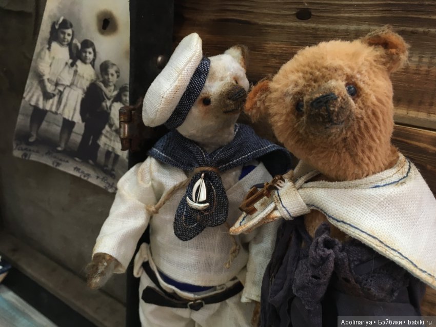 Моряк и морячка — Авторские мишки Тедди и друзья: фото