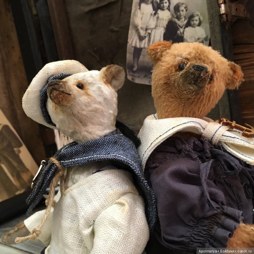 Моряк и морячка — Авторские мишки Тедди и друзья: фото (фото 6)