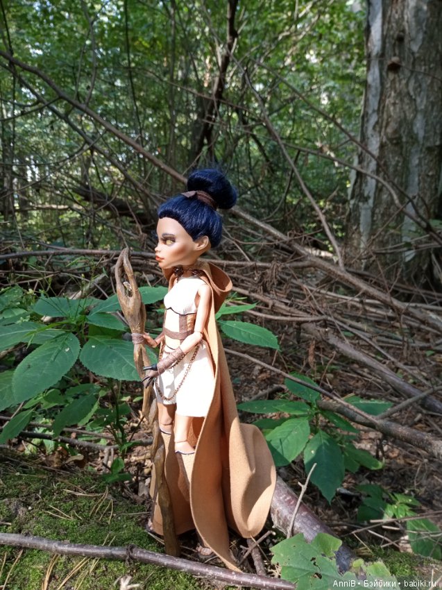 Иногда нужно время — ООАК Monster High и Ever After High: репейнт (фото 6)