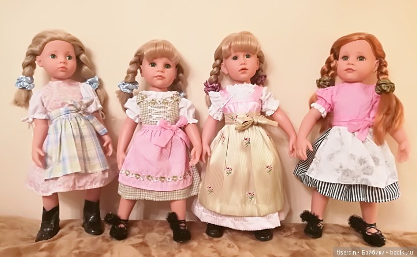 Куклы ГОТЦ нарядились на Октоберфест. Праздник в разгаре