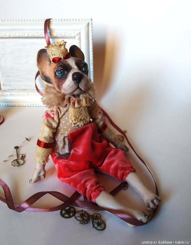 Бродячий принц — Авторские игрушки из разных материалов: синельная проволока (фото 3)