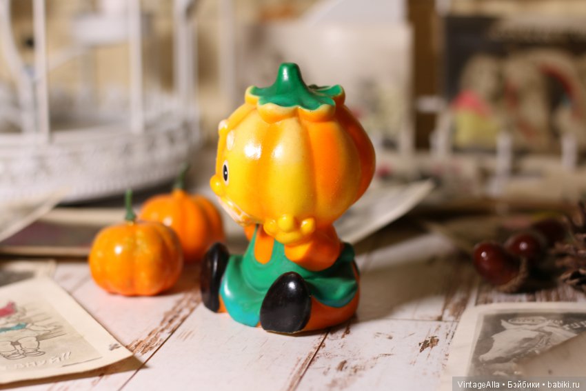Сеньор Тыква — Игрушки СССР и советского детства: резиновые (фото 4)