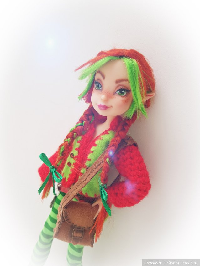 Маленькая эльфа. ООАК — Куклы Monster High и Ever After High: G1 (фото 6)
