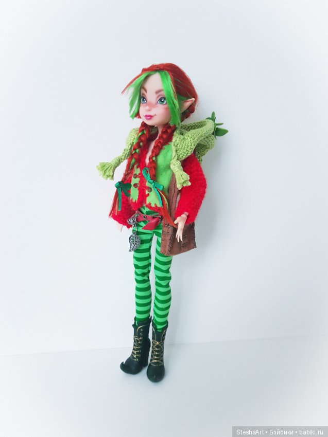 Маленькая эльфа. ООАК — Куклы Monster High и Ever After High: G1 (фото 7)