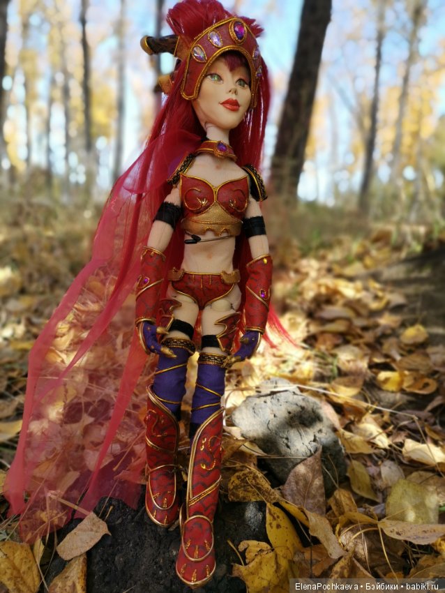 Алекстраза, Хранительница Жизни. Новая шарнирная кукла (фото 6)