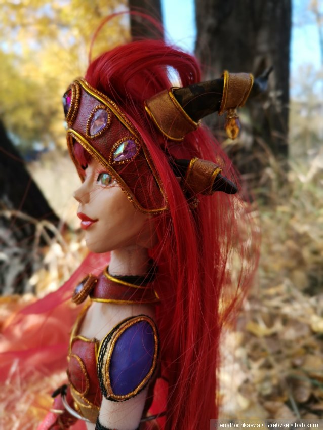 Алекстраза, Хранительница Жизни. Новая шарнирная кукла (фото 4)