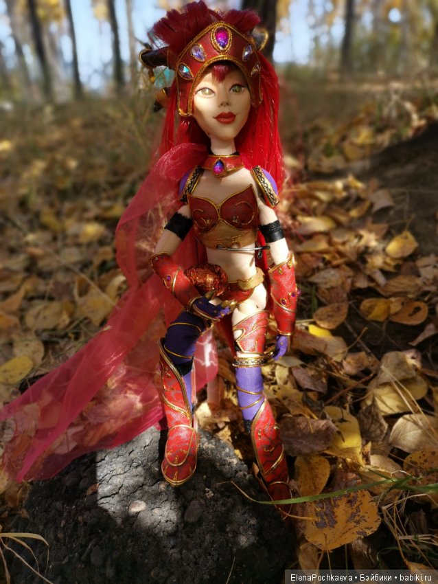 Алекстраза, Хранительница Жизни. Новая шарнирная кукла (фото 8)
