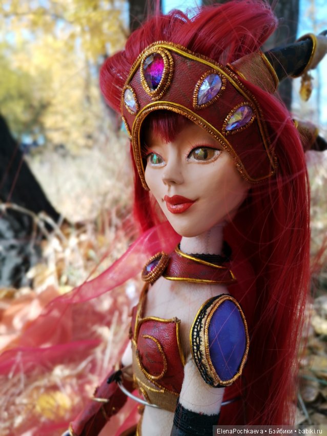 Алекстраза, Хранительница Жизни. Новая шарнирная кукла (фото 2)