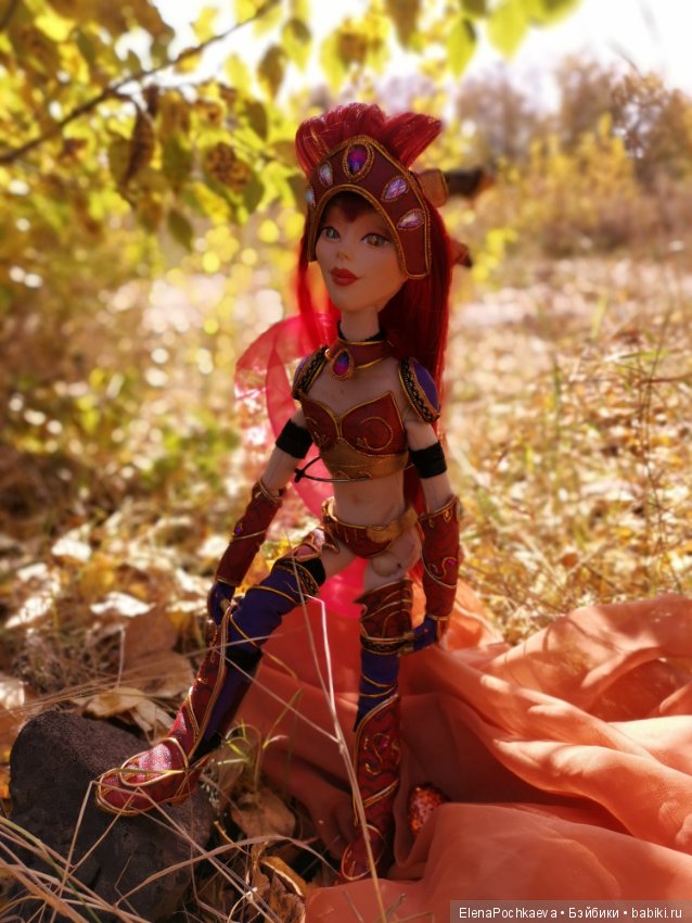 Алекстраза, Хранительница Жизни. Новая шарнирная кукла (фото 7)