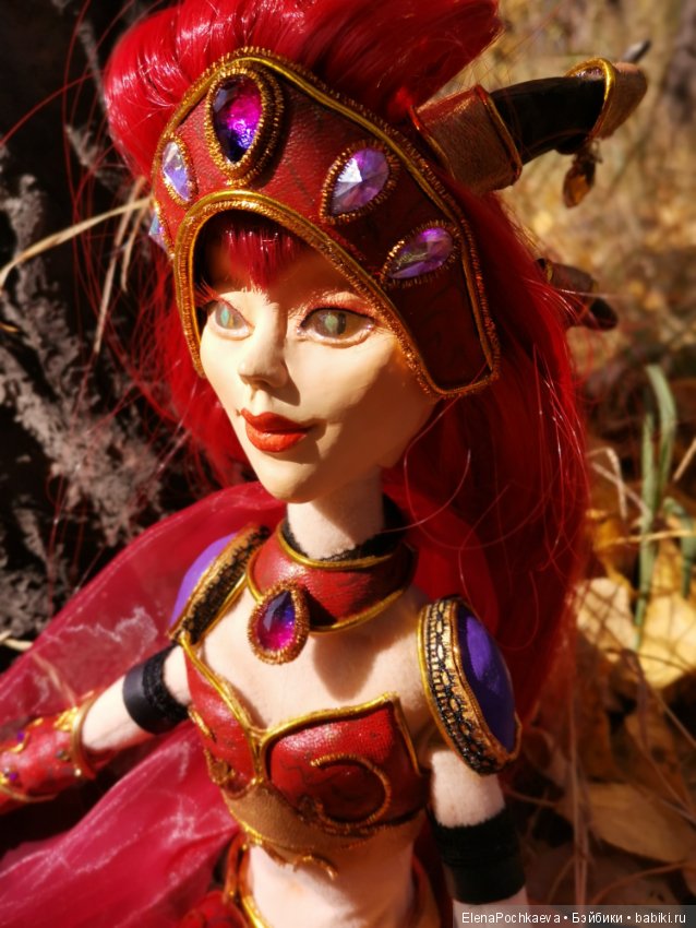 Алекстраза, Хранительница Жизни. Новая шарнирная кукла (фото 10)