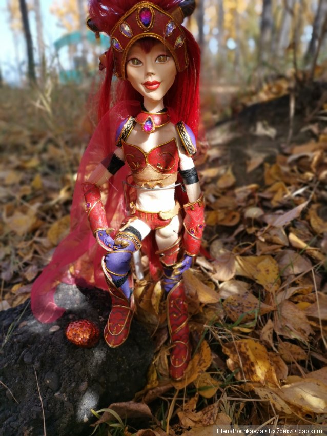 Алекстраза, Хранительница Жизни. Новая шарнирная кукла (фото 5)