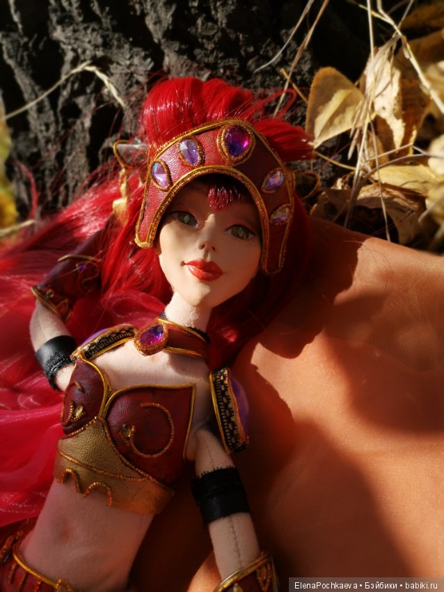 Алекстраза, Хранительница Жизни. Новая шарнирная кукла (фото 9)