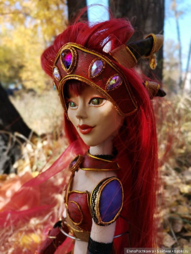 Алекстраза, Хранительница Жизни. Новая шарнирная кукла (фото 3)