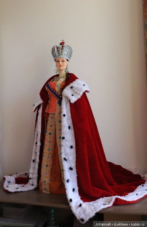 Императрицы — Лепка авторских кукол: полимерная глина (фото 5)