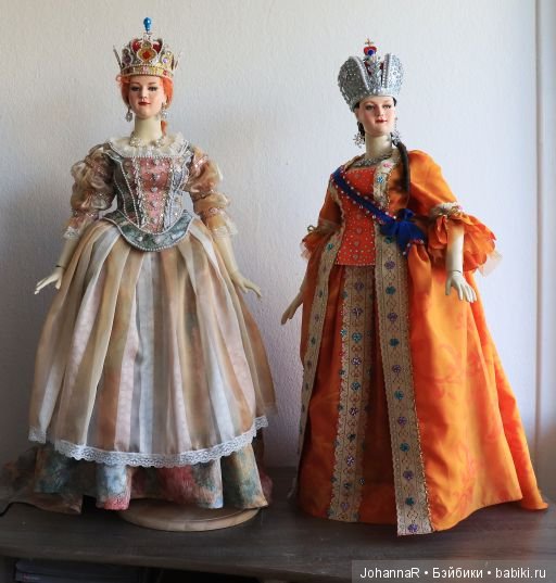 Императрицы — Лепка авторских кукол: полимерная глина