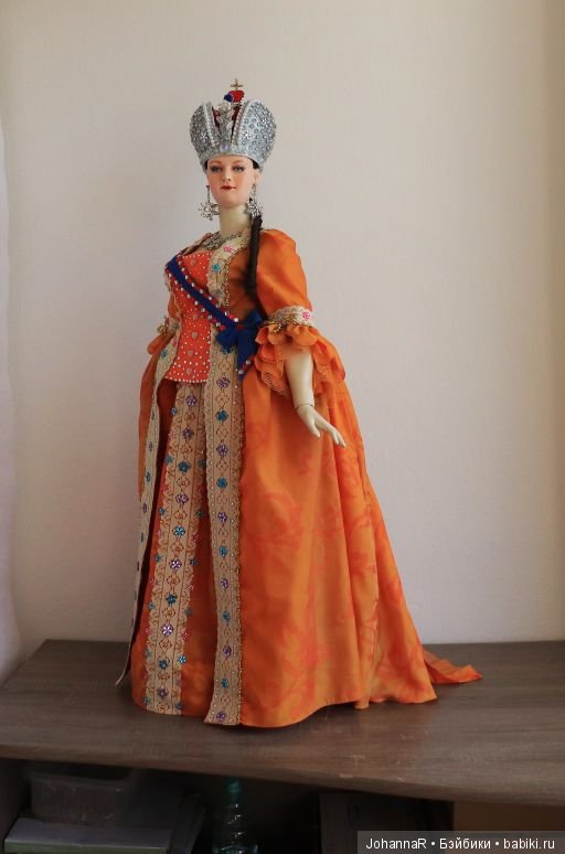 Императрицы — Лепка авторских кукол: полимерная глина (фото 8)