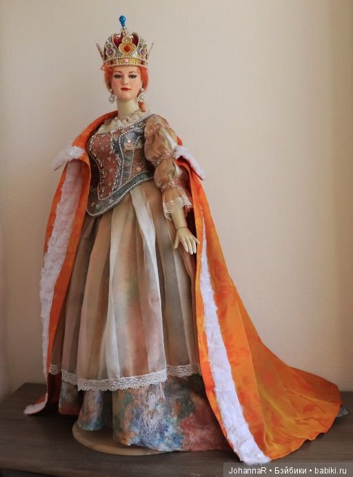 Императрицы — Лепка авторских кукол: полимерная глина